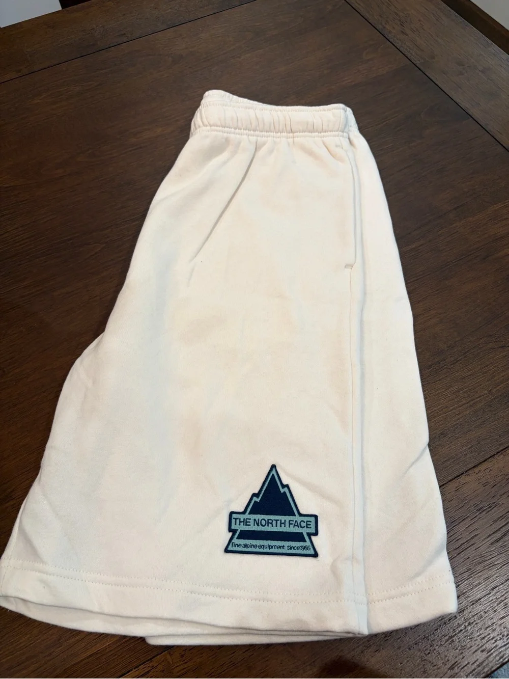 The North Face Cream Athletic Shorts
